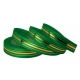 PP RIBBON WITH 3 GOLDEN STRIPES 2cm, 3cm/50yd