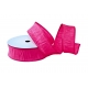 WIRED EDGE "CRUSHED IN WIDTH" SATIN RIBBON 4cm/10m