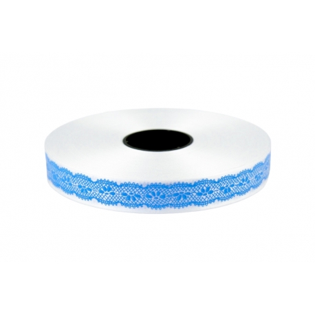 PP PRINTED RIBBON WITH "LACE" PATTERN 2cm/100m