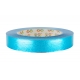 PP METALLIC RIBBON WITH "FROZEN" PATTERN 2cm, 5cm/50yd