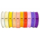 WIRED EDGE CHIFFON RIBBON 2cm, 4cm, 6cm/10m