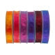 WIRED EDGE CHIFFON "TWO-TONE" RIBBON 2cm, 4cm/10m