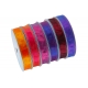 WIRED EDGE CHIFFON "TWO-TONE" RIBBON 2cm, 4cm/10m