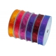 WIRED EDGE CHIFFON "TWO-TONE" RIBBON 2cm, 4cm/10m