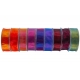 WIRED EDGE CHIFFON "TWO-TONE" RIBBON 2cm, 4cm/10m