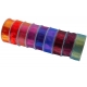 WIRED EDGE CHIFFON "TWO-TONE" RIBBON 2cm, 4cm/10m