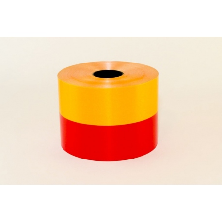 BEDRUCKTES POLYBAND MIT "FLAGGE" MUSTER 7,5cm/50yd, 10cm/100m